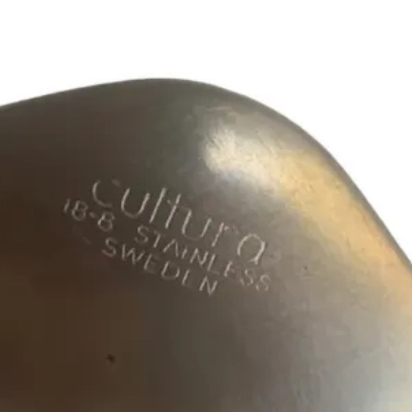 Fraser 'Cultura' Stainles Relish Tray NWT & Oval Tray Denmark preowned 18/8 - Picture 5 of 6